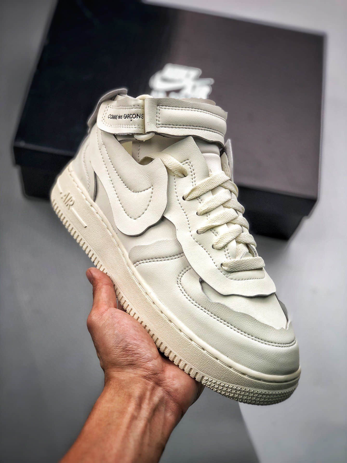 国内正規品 コムデギャルソン NIKE AIR FORCE 1 MID 29cm